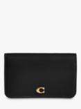 Coach Essential Leather Slim Card Case, Black