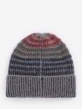 Barbour Harray Beanie Hat, Blue Granite