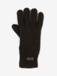 Barbour Carlton Wool Mix Gloves, Dark Green