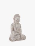 One.World Stone Buddha Statue, Grey