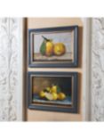One.World Brookby Lemons Wood Framed Print, Set of 2, 30 x 40cm, Grey/Yellow