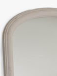 One.World Wilton Wood Frame Overmantle Wall Mirror, 138 x 135cm, Grey