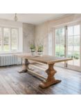One.World Lulworth Reclaimed Teak Dining Table, Natural, L2m