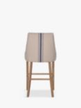 One.World St James Bar Stool, Blue Stripe