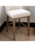 One.World St James Oak Framed Counter Stool, Natural