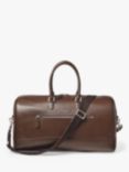 Aspinal of London Saffiano Leather City Holdall, Coffee