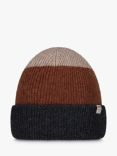 Barts Walnur Wool Knit Beanie Hat, Charcoal