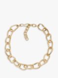 Skagen Organic Link Chain Necklace, Gold