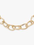 Skagen Organic Link Chain Necklace, Gold