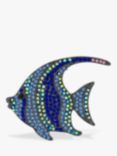 Jon Richard Heamatite Plated Tropical Fish Brooch, Gunmetal