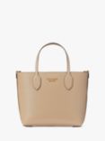 kate spade new york Bleecker Small Leather Tote Bag, Taupe