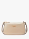 kate spade new york Bleecker Leather Small Cross Body Bag, Timeless Taupe