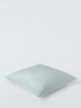 John Lewis ANYDAY Square Velvet Cushion, Duckegg