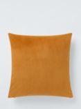 John Lewis ANYDAY Square Velvet Cushion, Gold