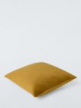 John Lewis ANYDAY Square Velvet Cushion, Olive