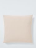 John Lewis ANYDAY Cotton Plain Cushion, Greige