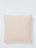 John Lewis ANYDAY Cotton Plain Cushion, Greige