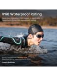 Shokz OpenSwim Pro Bluetooth Waterproof On-Ear Headphones, Black