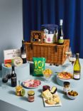 John Lewis Fresh Christmas Celebration Personalised Wicker Hamper (Dispatch from 18 December)