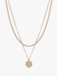 Tutti & Co Destiny Cubic Zirconia Star Layered Necklace