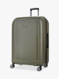 Rock Austin 8-Wheel Hard Shell Suitcase, Set of 3, Olive Green