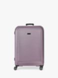 Rock Austin 8-Wheel 79cm Expandable Large Suitcase, Purple