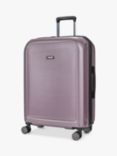 Rock Austin 8-Wheel 70cm Expandable Medium Suitcase, Purple