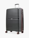 Rock Hydra Lite 8-Wheel Hard Shell Suitcase, Set of 3