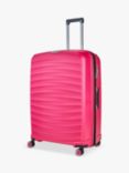 Rock Sunwave 8-Wheel Expandable Hard Shell Suitcase, Set of 3, Pink