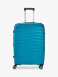 Rock Sunwave 8-Wheel 66cm Expandable Medium Suitcase, Blue