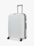 Rock Sunwave 8-Wheel 66cm Expandable Medium Suitcase, White