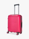 Rock Sunwave 8-Wheel 54cm Expandable Cabin Case, Pink