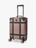 Rock Vintage 8-Wheel 55cm Cabin Case, Pink