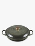 Le Creuset Cast Iron Signature Shallow Casserole, Thyme