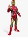 Marvel Kids' Deluxe Iron Man Costume, Multi, 3-4 years