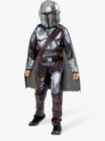 Star Wars Kids' The Mandalorian Din Djarin Costume, Multi, 4-6 years