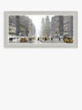 John Lewis Jon Barker 'New York Crossing' Framed Print, 54 x 109cm, Multi