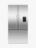 Fisher & Paykel Series 7 RF540ADUX6 Freestanding 70/30 French Style Fridge Freezer, Stainless Steel