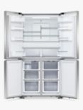 Fisher & Paykel Series 7 RF605QNUVX1 Freestanding 65/35 American Fridge Freezer, Stainless Steel