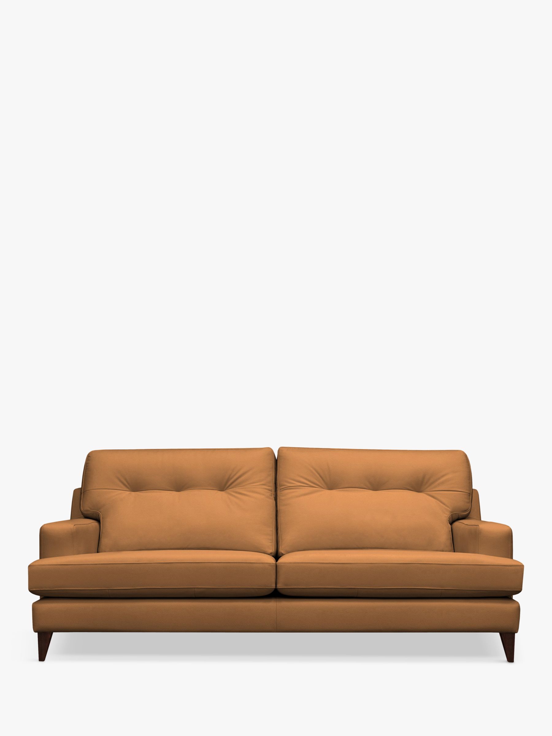 The Seventy Two Range, G Plan Vintage Seventy Two Large 4 Seater Sofa, Dark Leg, Cambridge Tan