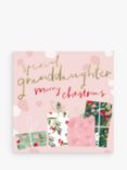 Woodmansterne Xmas Gifts Granddaughter Christmas Card