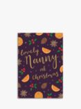 Woodmansterne Lovely Nanny Christmas Card