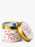 Lily-flame Snowfall Tin Scented Candle, 250g