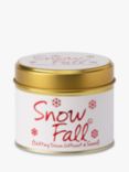 Lily-flame Snowfall Tin Scented Candle, 250g