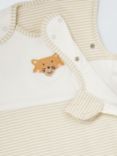 John Lewis Woodland Baby Sleeping Bag, Muslin Blanket and Fox Rattle Gift Set