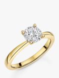 Jools by Jenny Brown Round Cut Cubic Zirconia Ring, Gold