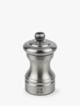 Peugeot Bistro Chef Stainless Steel Pepper Mill, 10cm, Silver