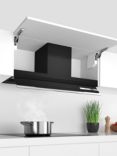 Bosch Series 6 DBB97AM60B 90 cm Integrated Design Hood with Silence, Black