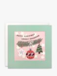 James Ellis Stevens Daughter Bauble Paper Shakie Christmas Card