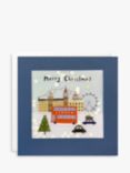 James Ellis Stevens London Christmas Paper Shakie Card